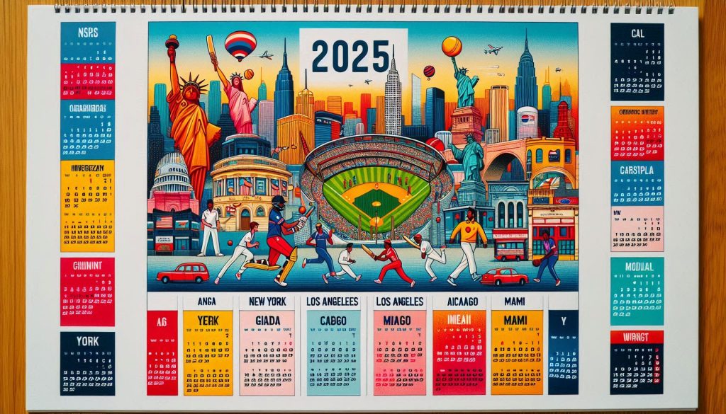 USA Cricket Schedule 2025